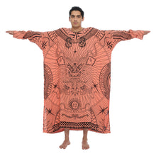 Load image into Gallery viewer, BALLPEN TATTOO FULL LENGTH KAFTAN
