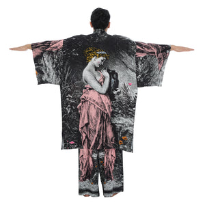 GRECIAN LADY SUNSET  KIMONO