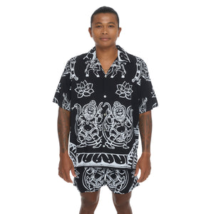 INDIAN BRUSH PAINT SHIRT