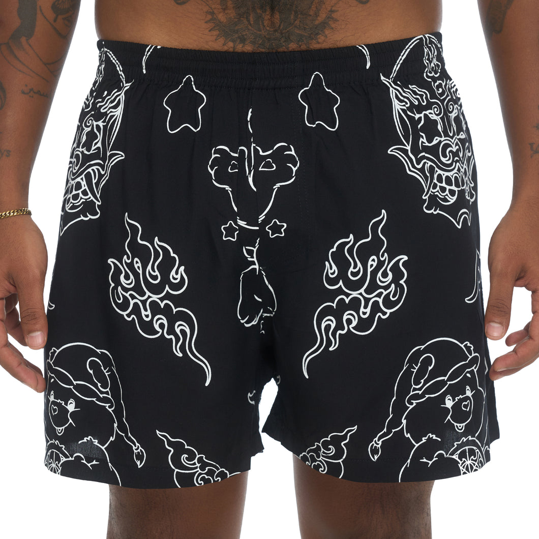 TIBETAN YARDAGE BOXER SHIRT