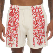Load image into Gallery viewer, TIBETAN FLORAL BOXER SHIRT

