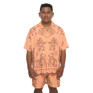 INDIAN BRUSH PAINT SHIRT