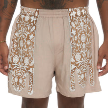 Load image into Gallery viewer, TIBETAN FLORAL BOXER SHIRT
