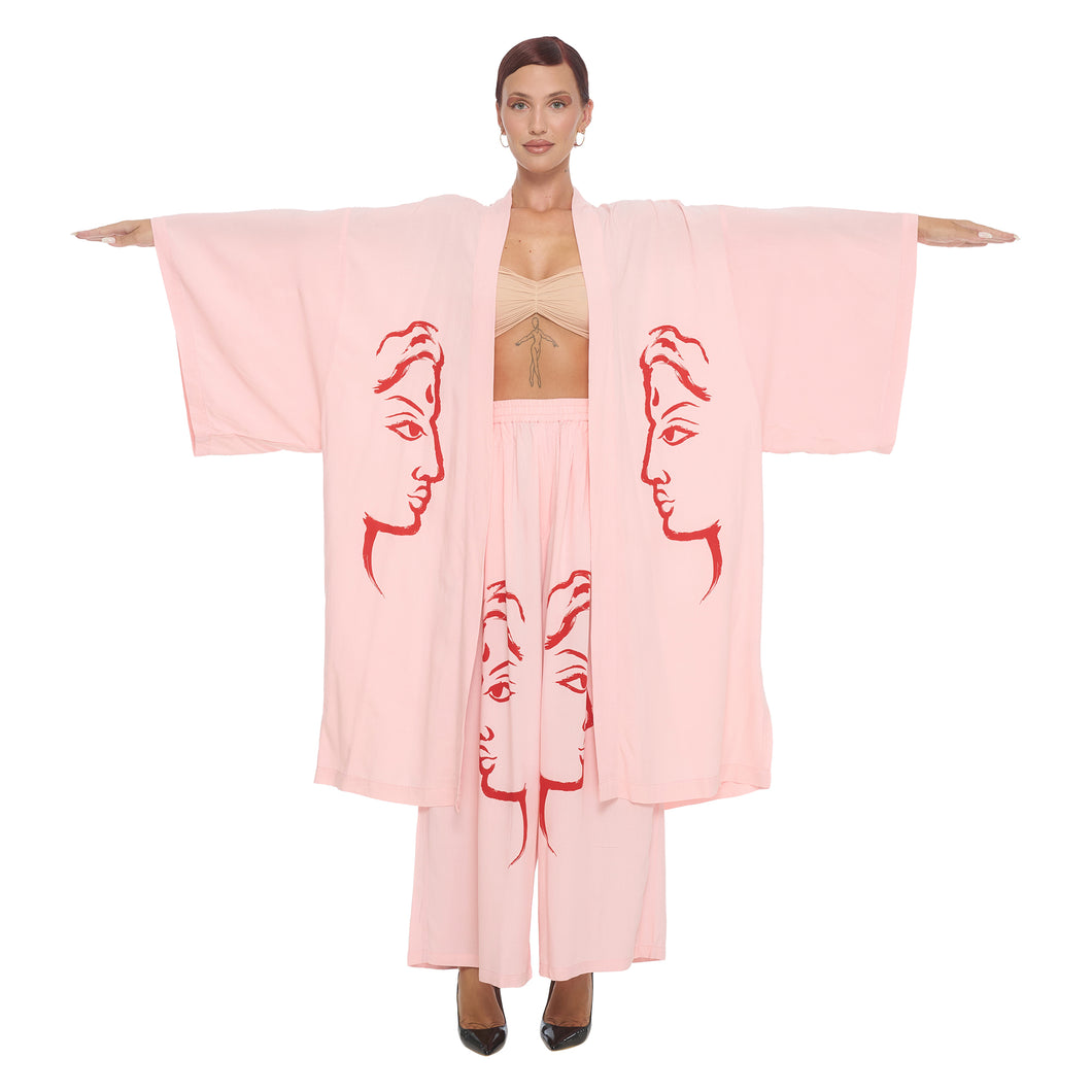 PUNJAB LADY SUNSET KIMONO