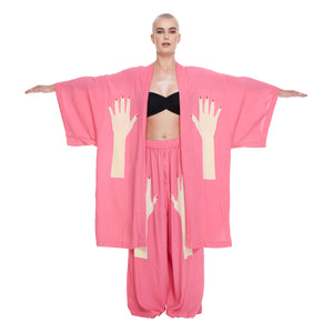 GEISHA HAND Sunset Kimono