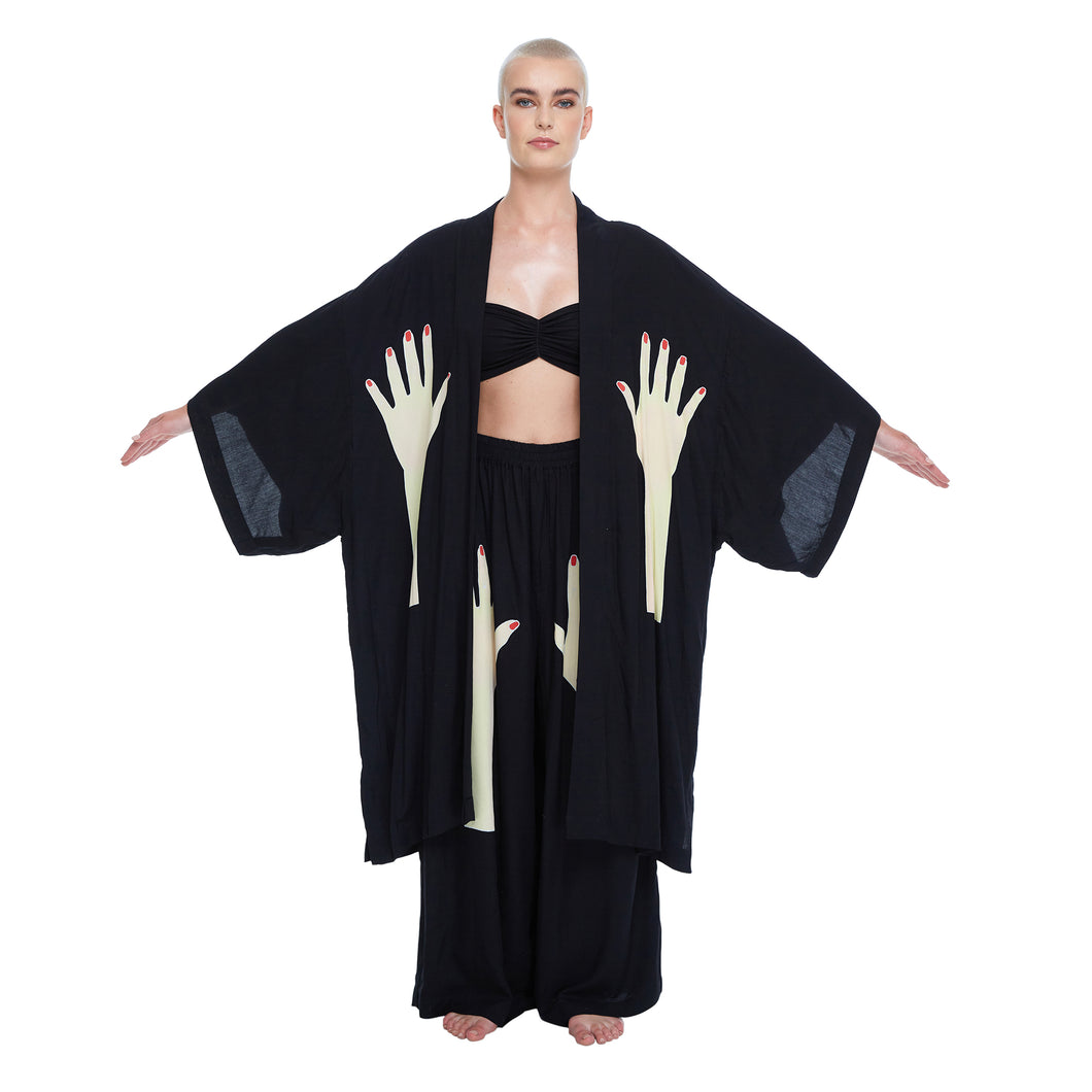 GEISHA HAND Sunset Kimono