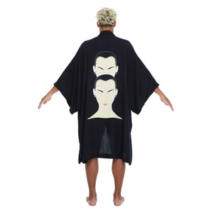 GEISHA HAND Sunset Kimono